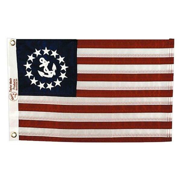 Medida 24 x 36 in. Sewn US Yacht Ensign Flag ME3680879